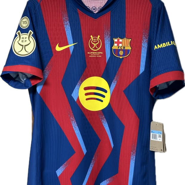 25-26 바르셀로나 4th 어센틱 No.10 라민야말