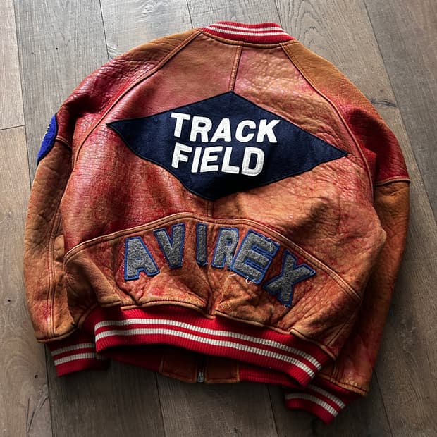 80-90‘s Avirex tack (아비렉스 가죽자켓)