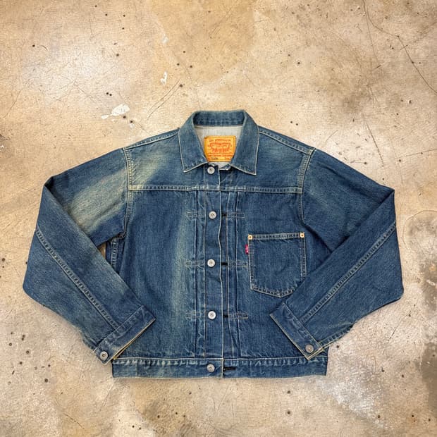90s 리바이스 LVC type1 셀비지 데님자켓