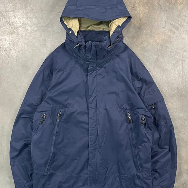 폴로 2way 나일론 후드 자켓