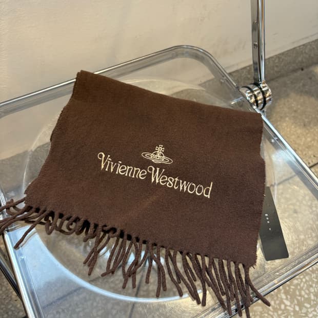 VIVIENNE WESTWOOD muffler brown
