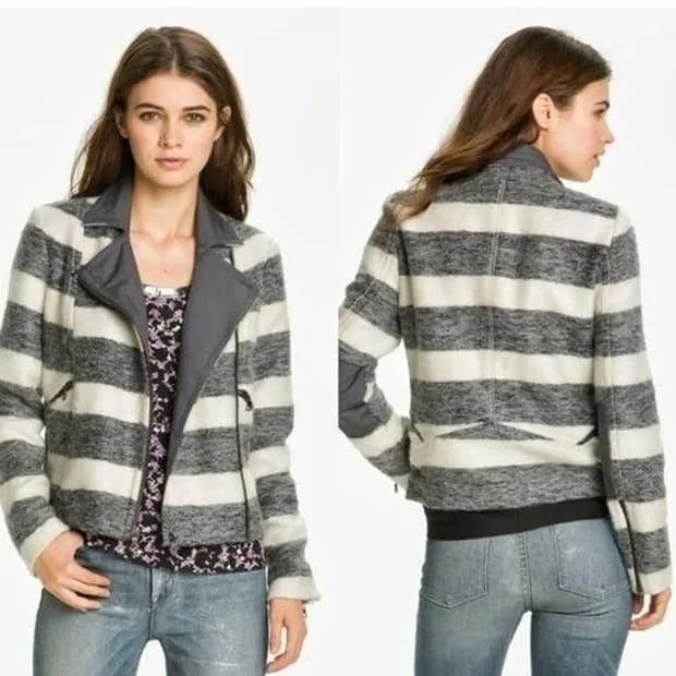 마크제이콥스 알파카 울 집업 자켓