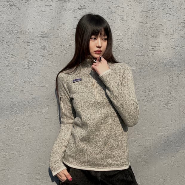 90s vintage Patagonia half zip fleece