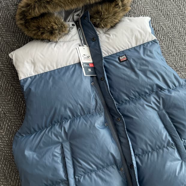 플리마켓🔥 스포츠챔버 SC 트랙 덕다운 조끼패딩 (SIZE 3)