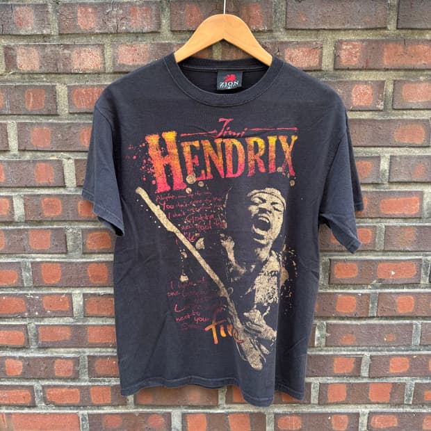 2009 USA Jimi Hendrix Rock T-Shirt 