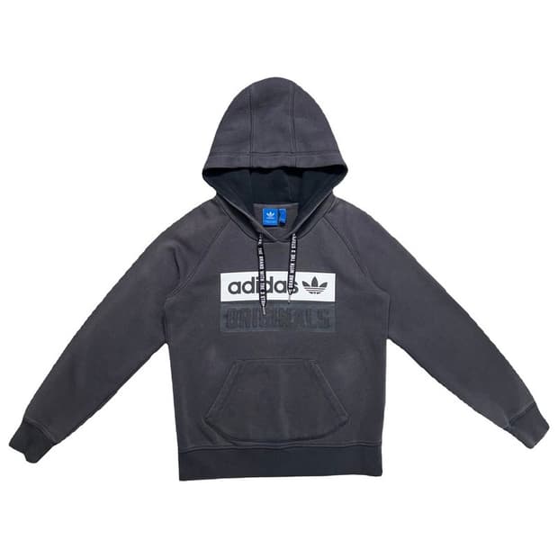 아디다스 오리지널스 후드티 차콜 95
