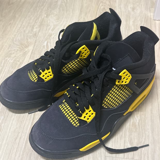 나이키 조던 레트로4 썬더 265