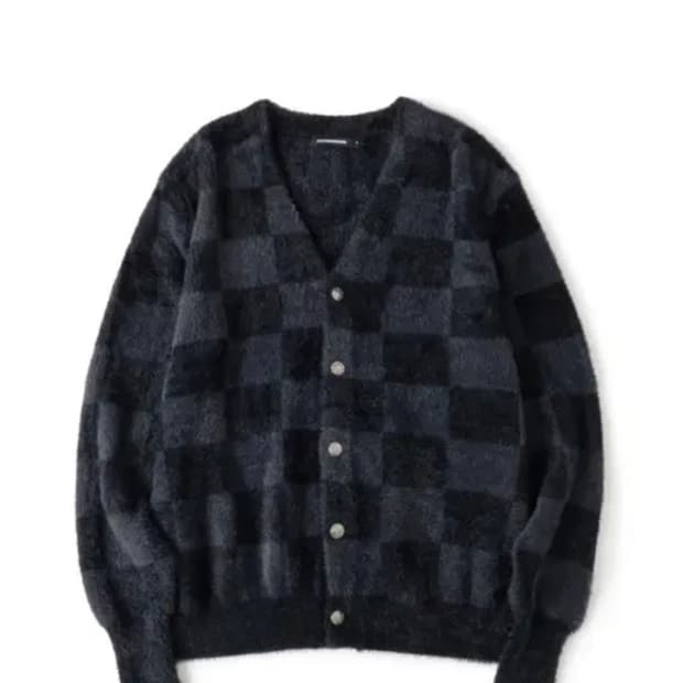 해칭룸 체크 가디건(2)