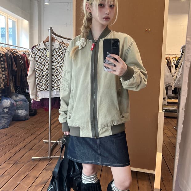 Ameco 베이지 자켓