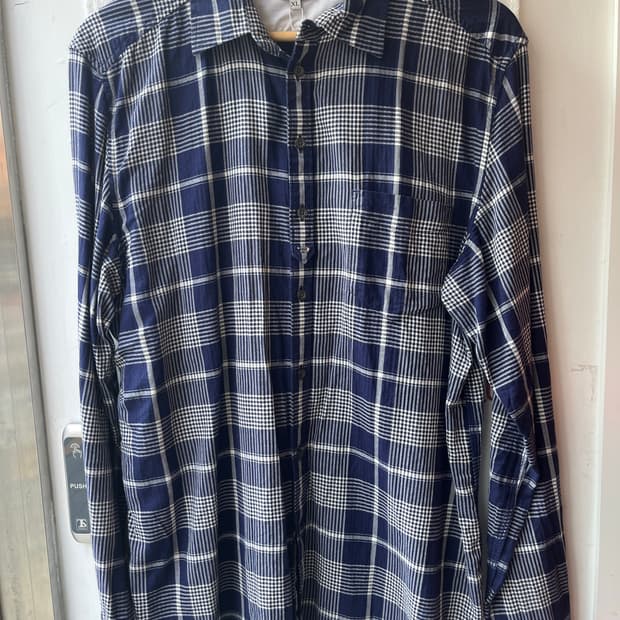 디젤 체크 셔츠