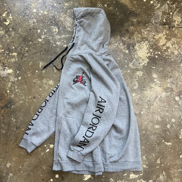 110) 나이키 조던 점프맨로고 후드집업 자켓 점퍼