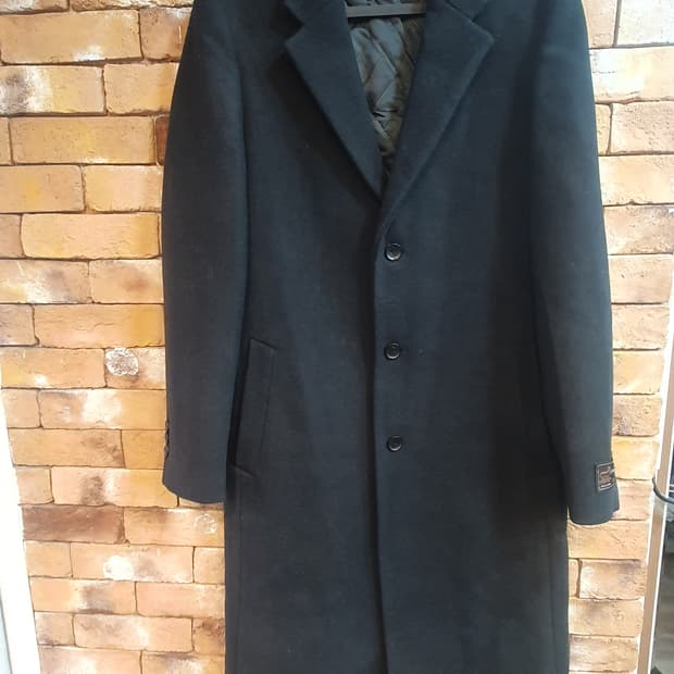 새상품)R ZIOZIA 남성 캐시미어 블렌드 코트 100