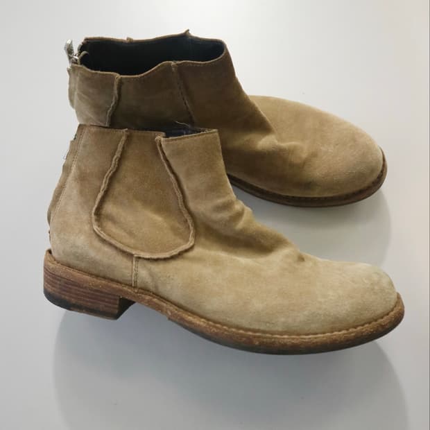 Officine Creative suede chelsea boots