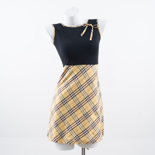 Burberry 런던라벨 노바체크 원피스