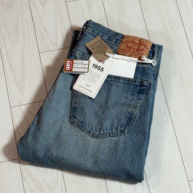 (새상품) 리바이스 블랙잭 30/32 LVC