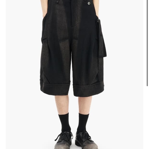 구매) 지용킴 하프 트라우저 