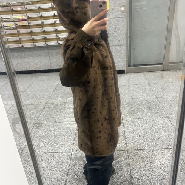 후드 퍼 베스트