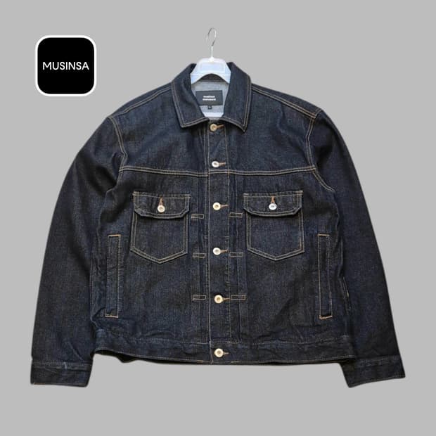 L. 무신사 생지 데님자켓 