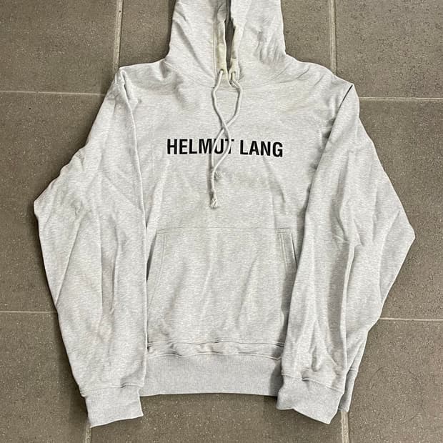 헬무트랭 회색 후드티