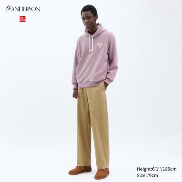 유니클로Xjw앤더슨 와이드핏치노팬츠 76