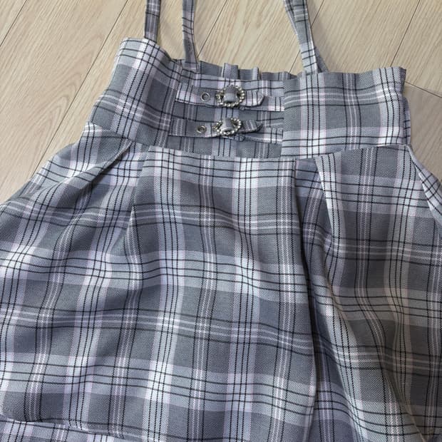 마즈 ma*rs 서스펜더 스커트 스카판 양산형 지뢰계 양지뢰