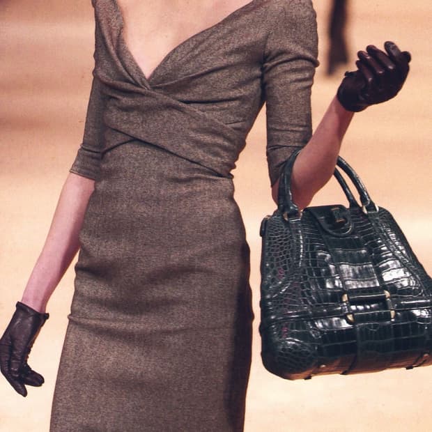 AW05” Alexander McQueen Novak bag