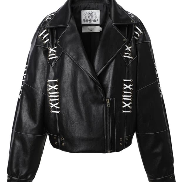 쓰리타임즈 아레스 ares 레더 가죽 자켓 쓰탐 m