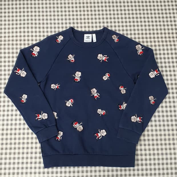 아디다스 드림 디히 크루 맨투맨 남자90~95