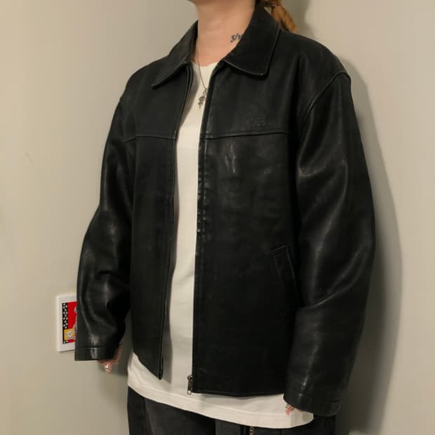 Lee 90’s 소가죽 자켓 