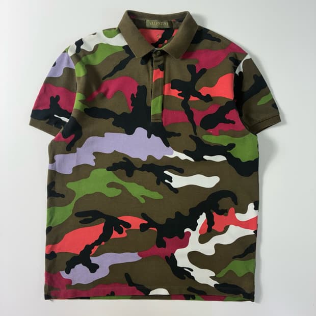 Valentino 발렌티노 카모플라주 PK 티셔츠