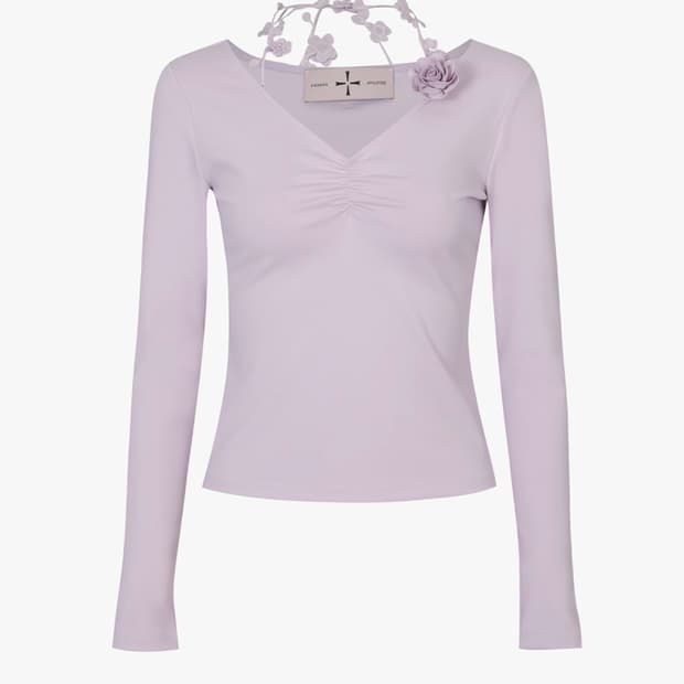 카하라 체리블러썸 홀터 탑 핑크 s