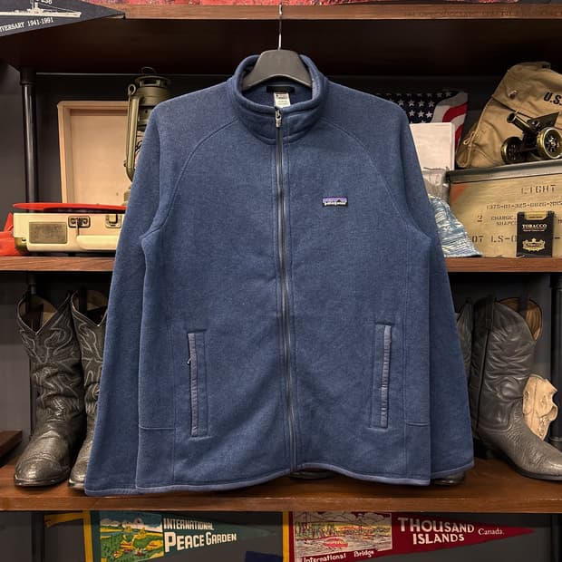 파타고니아 맨즈 베터 스웨터 플리스 풀집업 자켓 스톤블루 N888