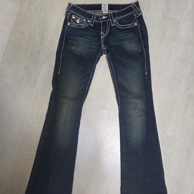 큐빅 트루릴리젼 부츠컷 팬츠 26