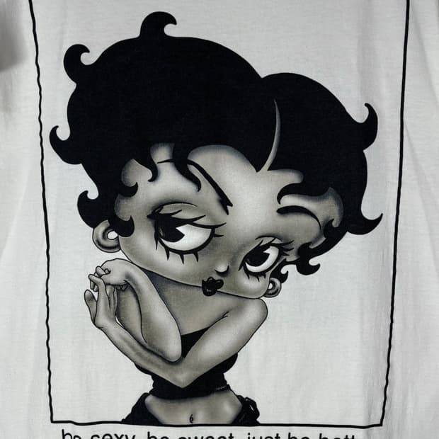 90s Betty Boop 베티붑 USA 풀프린트 티셔츠