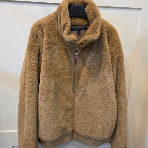 타미힐피거 브라운 테디자켓 L/G 사이즈