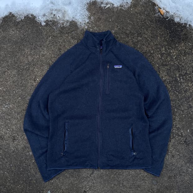 빈티지 파타고니아 네이비 플리스 집업