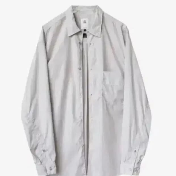 (4)폴리테루 루즈드 스트라이츠 셔츠 유즈드 화이트