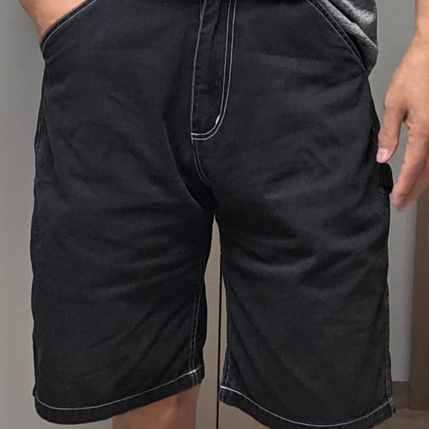 벤 데이비스 버뮤다 팬츠 블랙 칼라 32 (L) 반바지