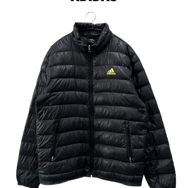 아디다스 올드스쿨 경량 패딩 블랙