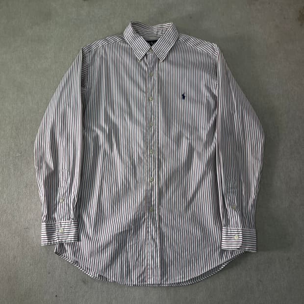 100 폴로랄프로렌 빈티지 스트라이프 셔츠