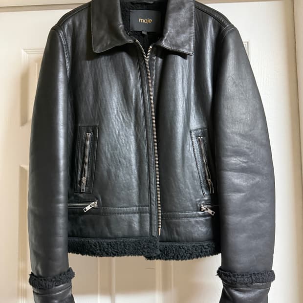 마쥬 양가죽 무스탕 