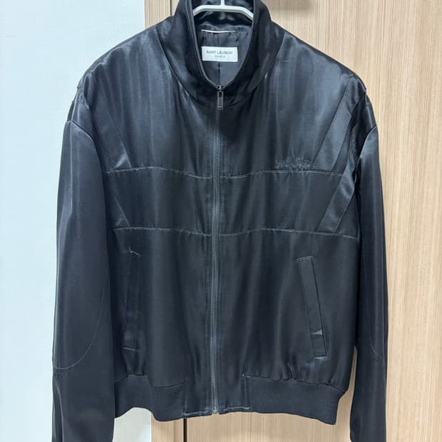 생로랑 실크 테디자켓 50