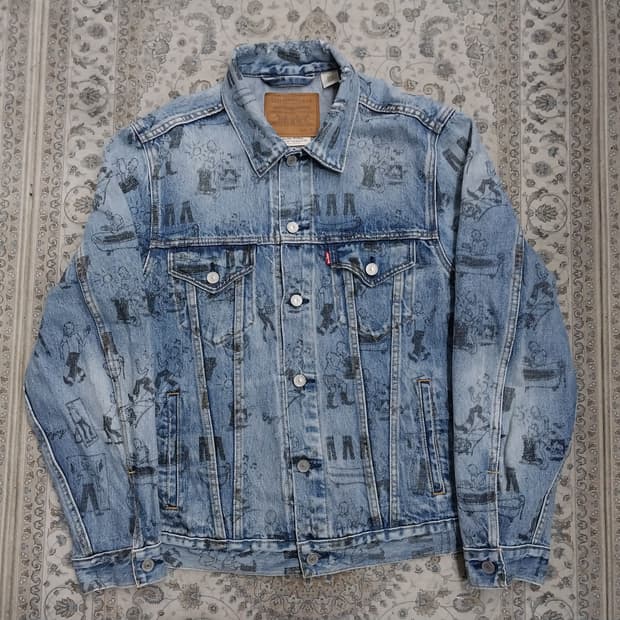 리바이스 501  147주년 기념 데님자켓 M