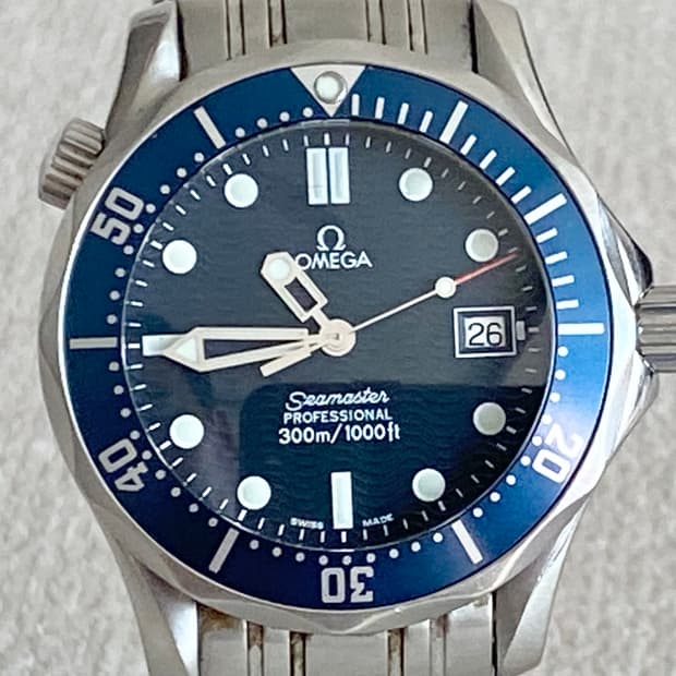 오메가 씨마스터 300 2561.80 미드 사이즈 36mm 쿼츠