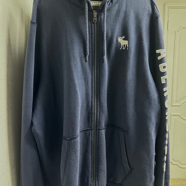 아베크롬비 네이비 후드집업 (XL)