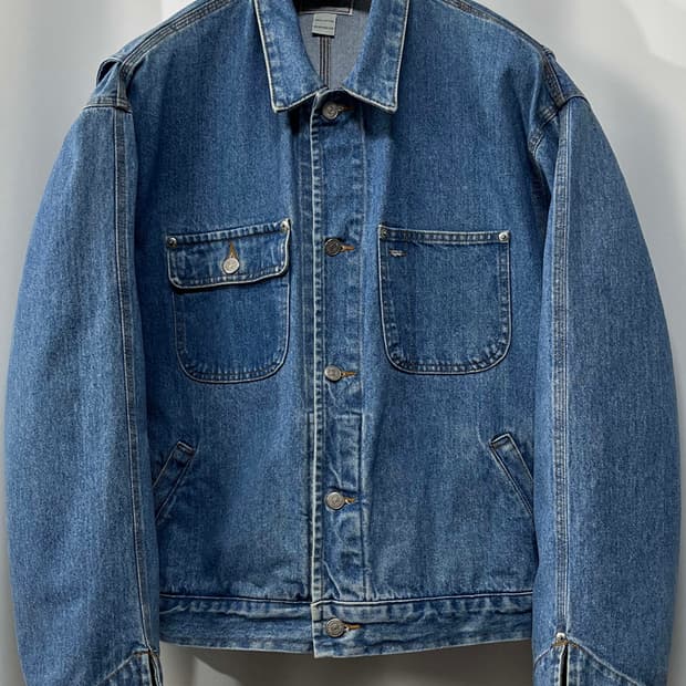 90's 폴로 랄프로렌 usa 덩가리 데님 트러커자켓