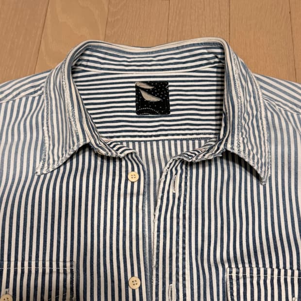 2)Visvim ict pioneer hickory crash