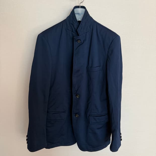 꼼데가르송 옴므 폴리 축융 자켓