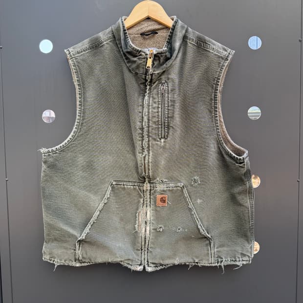 Vintage Carhartt V33 Mos 칼하트 베스트 조끼
