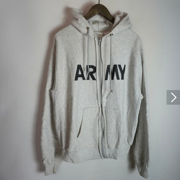 Us army 후드집업 xl